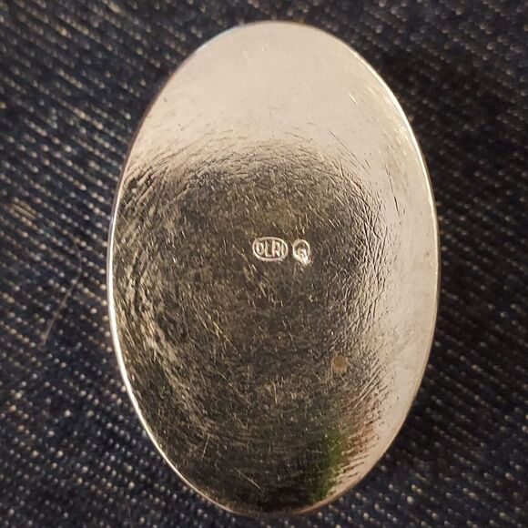 Orli Silver Plate Trinket Box Made in Italy - Picture 4 of 6